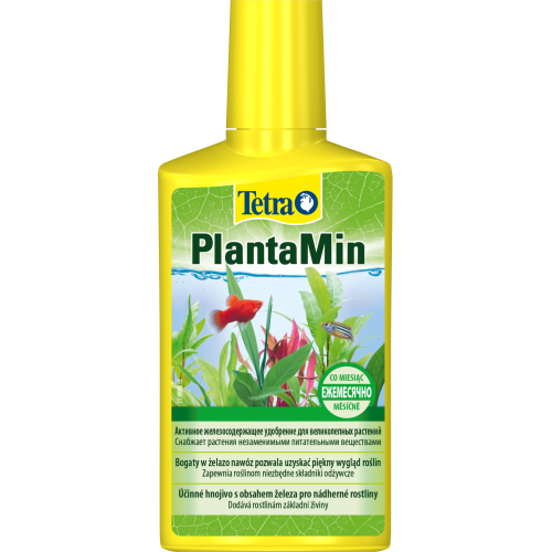 Tetra PlantaMin для зеленых аквариумных растений с железом, 250 мл на 1000 л - фото 1 - id-p2135461157