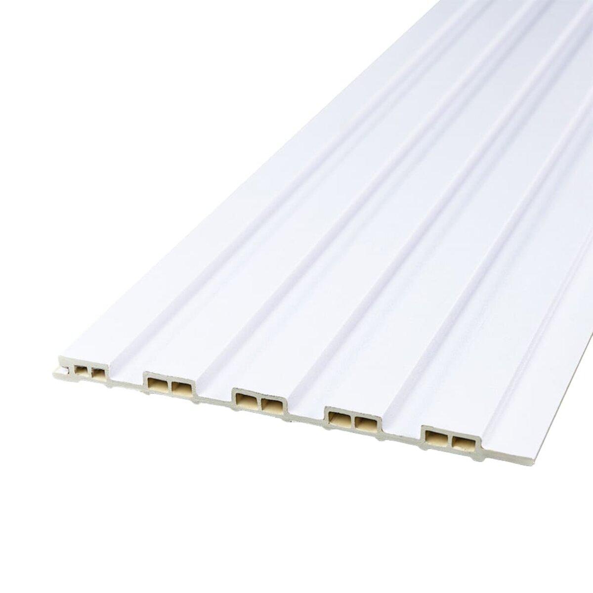 Рейка декоративна WPC стінова 3000х150х9мм Білий SW-00001866
