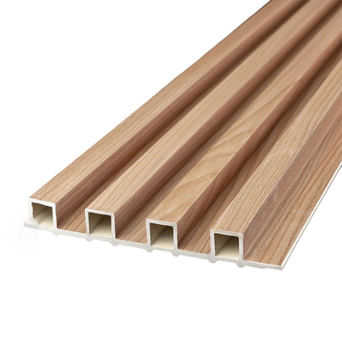 Рейка декоративна WPC стінова 3000х160х23мм Вишня SW-00001857