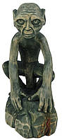 Деревяная статуэтка ручной работы Голлум из Властелин Колец, Хоббит SV