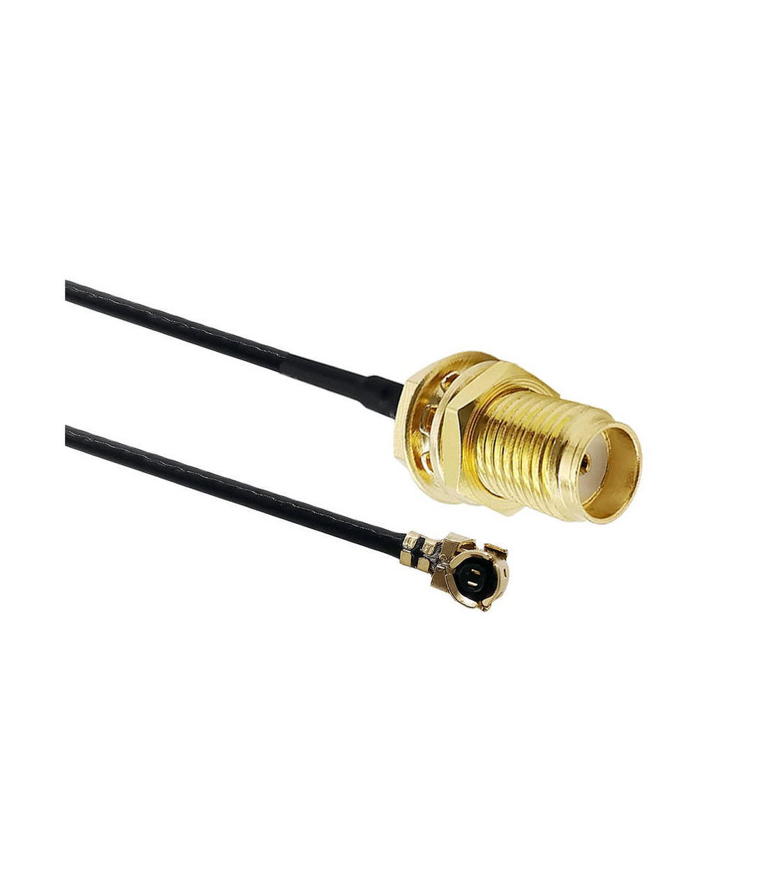 Перехідник антени відеопередавача IPEX1/UFL на SMA Female 50mm, 4.6г, RF1.13mm 50О