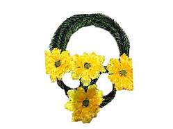 Вінок поминальний Простий (45*35см) полієтелен А-8 ТМ ЗАПАДНА