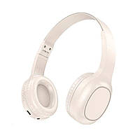 Бездротові навушники HOCO W46 Charm BT headset Milky White