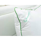 Бамбукова подушка бку біла 70х70 см Руно, фото 6