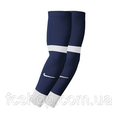Футбольні гетри без носка Nike MATCHFIT SLEEVE-TEAM CU6419-410, Темно-синій, Розмір (EU) — L/XL, фото 1