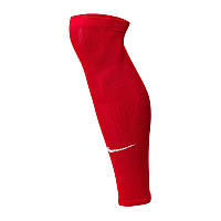 Футбольні гетри без носка Nike Squad Leg Sleeve SK0033-657, Червоний, Розмір (EU) — L/XL