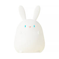 Дитячий силіконовий світильник Little Rabbit DS-RAB-1 Кролик бездротовий сенсорний мінінічник