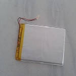 Літій-полімерний акумулятор 3.5 * 75 * 90mm (Li-ion 3.7В 3000мА·ч)
