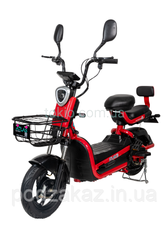 Електроскутер Atlas Bird Red HLZ, фото 1