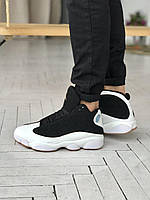 Nike Air Jordan Retro 13 Black White кроссовки и кеды высокое качество Размер 45