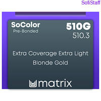 Socolor Pre-Bonded Extra Coverage фарба для волосся з покриттям сивини (510G)