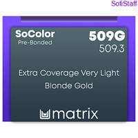 Socolor Pre-Bonded Extra Coverage фарба для волосся з покриттям сивини (509G)