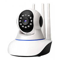Беспроводная IP WiFi камера видеонаблюдения EL-N4 WiFi IP3, с ночным видением, датчиком движения и 3 антеннами