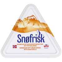 Сырная паста с Грибами Лисичками Снофриск Snofrisk Norwegian Soft Cream Chanterelle125 г Норвегия