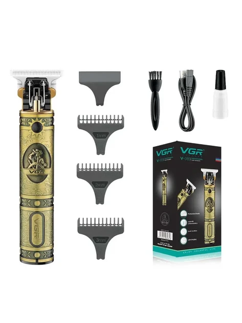Машинка для стрижки волосся акумуляторна підзарядка від USB VGR V-085 40шт 7605
