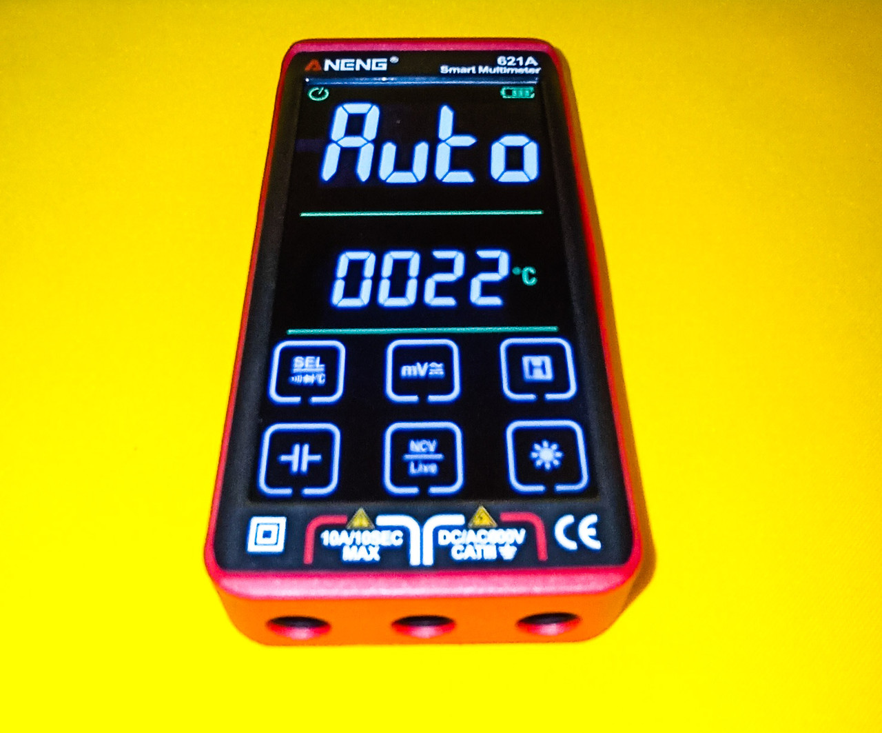 Цифровий мультиметр ANENG 621A AUTO, сенсор, фото 1