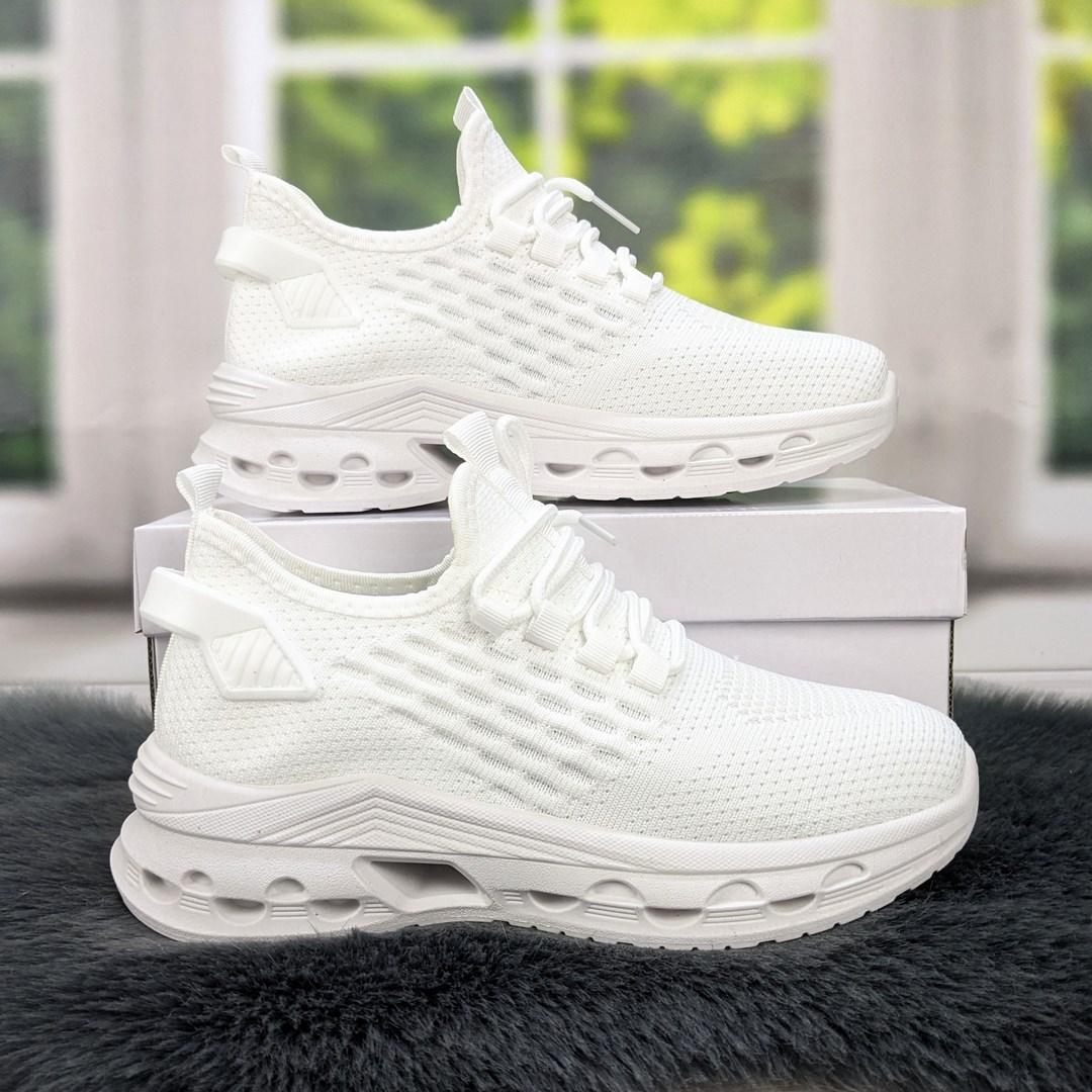 Кросівки жіночі текстильні білі весняно-літні Kamengsi 4429, фото 1