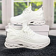Кросівки жіночі текстильні білі весняно-літні Kamengsi 4429, фото 4