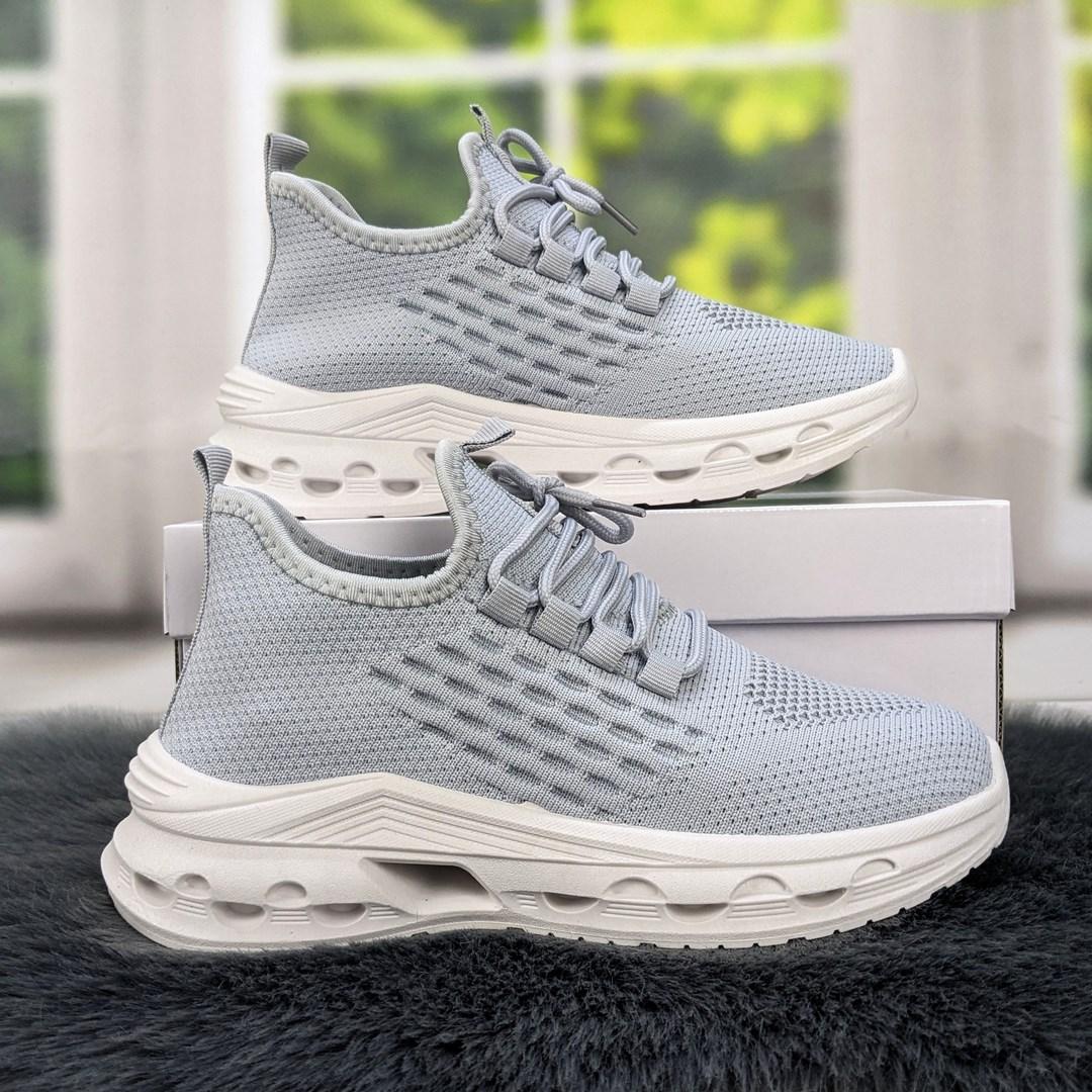 Кросівки жіночі текстильні сірі весняно-літні Kamengsi 4429, фото 1