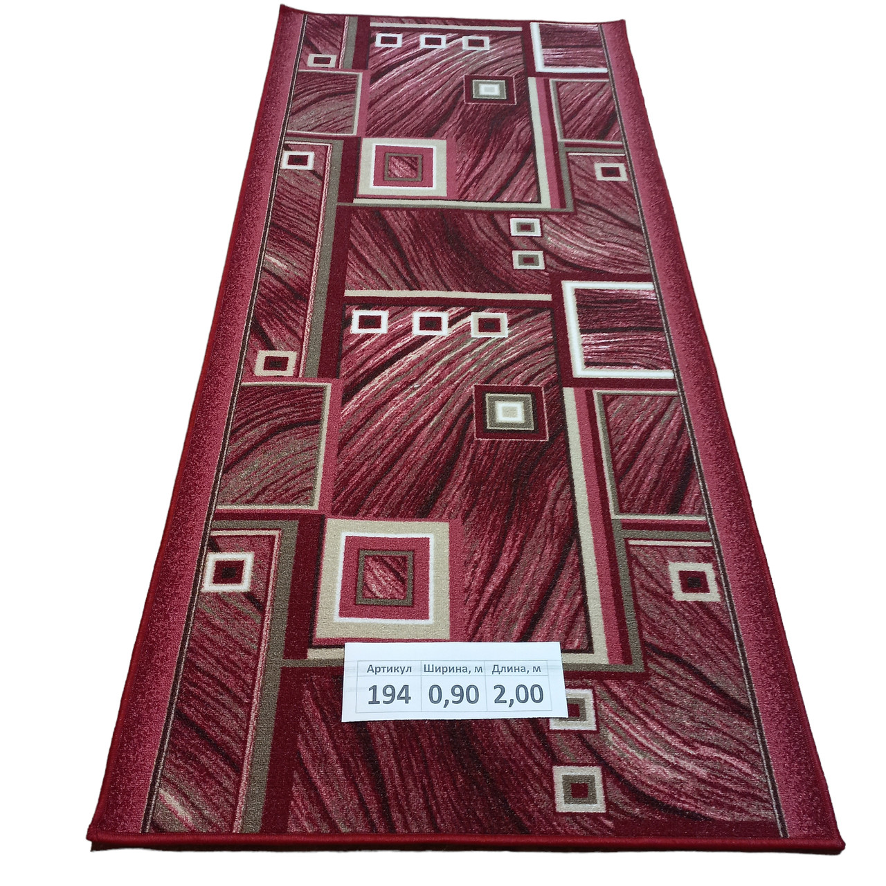 Килим на повстяній основі Dinarsu Print 98s 90х200 см