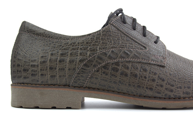 Дербі туфлі натуральна шкіра з тисненням крокодил чоловіче взуття великого розміру 46 47 48 49 50 Rosso Avangard Solder Crocco 2135533679