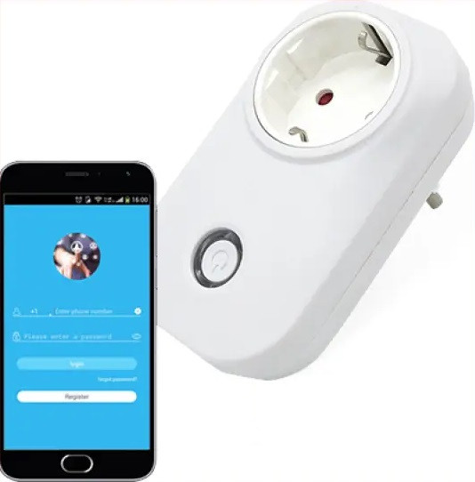 Wi-Fi socket - Вай-Фай розетка 10A, фото 1