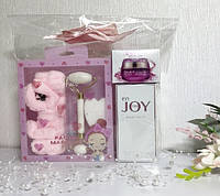 Подарок женщине/девушке: Туалетная вода TRI En Joy 100ml, Набор массажный для лица, крем для лица Bioaqua