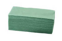 PRO Полотенца бумажные макулатура зеленные V 1шар.160шт.