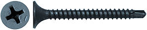 Саморіз гіпсокартонний зі свердлом по металу 3,5х25 (1000шт)