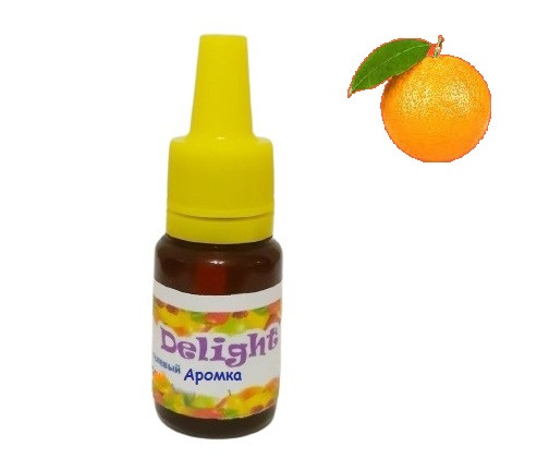 Рідкий харчовий ароматизатор Апельсин Delight 10 мл смакова добавка