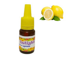 Рідкий харчовий ароматизатор Лимон смакова добавка Delight 10 мл