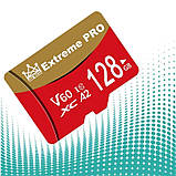 Карта пам'яті MicroSD Extreme Pro 128GB, фото 3