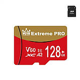 Карта пам'яті MicroSD Extreme Pro 128GB, фото 4