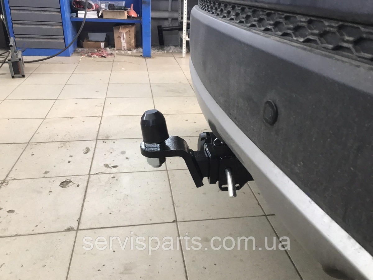 Фаркоп Hyundai Grand Santa Fe 2013-2019 (Хендай Гранд Санта Фе) вставка під квадрат