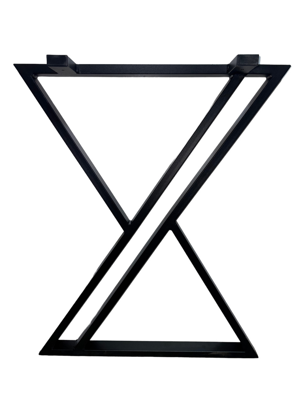 Опора для столу металева 590 * 730 * 40 мм. Виготовлення каркасів, меблеві опори ніжки Лофт для офісу, будинку, фото 1