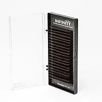 Ресницы INFINITY D 0.10 Mix Шоколад