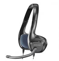 Наушники с микрофоном проводные USB Plantronics Audio 628 DSP (81960-15) с шумоподавлением черные б/у