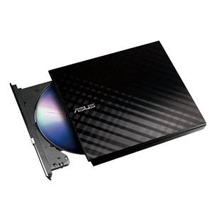 ASUS Привід SDRW-08D2S-U LITE DVD+-R/RW USB2.0 EXT Ret Slim Black зовнішній