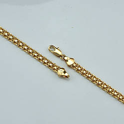 Ланцюжок Класичний Бісмарк 52071 ширина 5 мм позолота 18К довжина 50