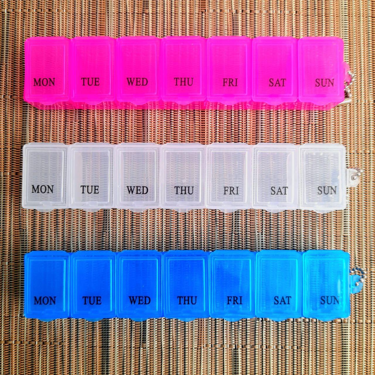 Органайзер для таблеток на 7 днів Таблетниця на тиждень Контейнер, фото 1