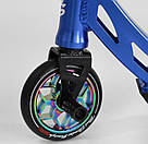 Трюковий самокат Best Scooter Freestyle N-12740 Чорний / Синій Якісний надійний дитячий самокат, фото 4
