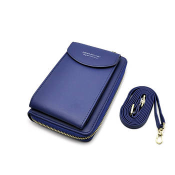 Жіночий гаманець-клатч Baellerry Forever N8591 Синій Сумка-клатч для телефону грошей та банківських карток