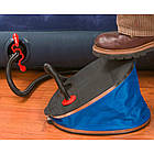 Насос підлоговий ножний-жаба Intex для накачування надувного басейну та матраца 30 см 68610 Насос для човна, фото 2