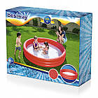 Дитячий надувний басейн на 183 х 33 см на 3 кільця для діток 480 л Bestway 51027 принт Мерехтіння, фото 4