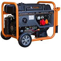 Генератор бензиновый NIK PG6300, 6,3кВт, 380В, бензин, стартер, бак 25л, 108кг