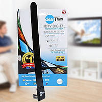 Цифрова телевізійна антена Clear TV HDTV / Антена для телевізора / Кімнатна ТВ антена