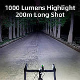 Потужний велосипедний ліхтар OFFBONDAGE 1000 lm, фото 5