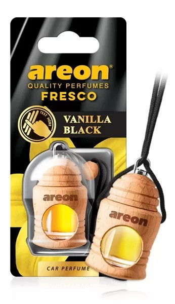 Ароматизатор для автомобіля Areon Fresco Vanilla Black 4ml