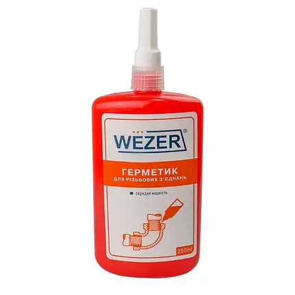 Герметик анаэробный Wezer 250 Мл, фото 2