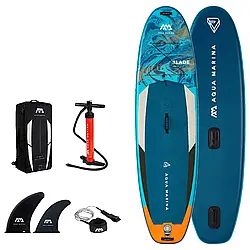 SUP доска для гребли стоя Aqua-Marina Blade-Windsurf BT-22BL 10'6". Купити дошку САП Аква Марина